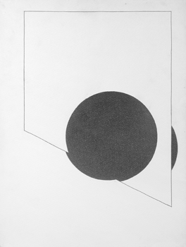 

A SPHERE MOVING DOWN A GRADIENT PLANE ,the Leonid Petrushin's work from the serial KINETIC OBJECTS


