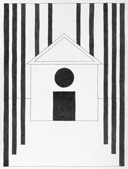 

Avenue , paper, pancil, 48 � 36 cm, 2008


