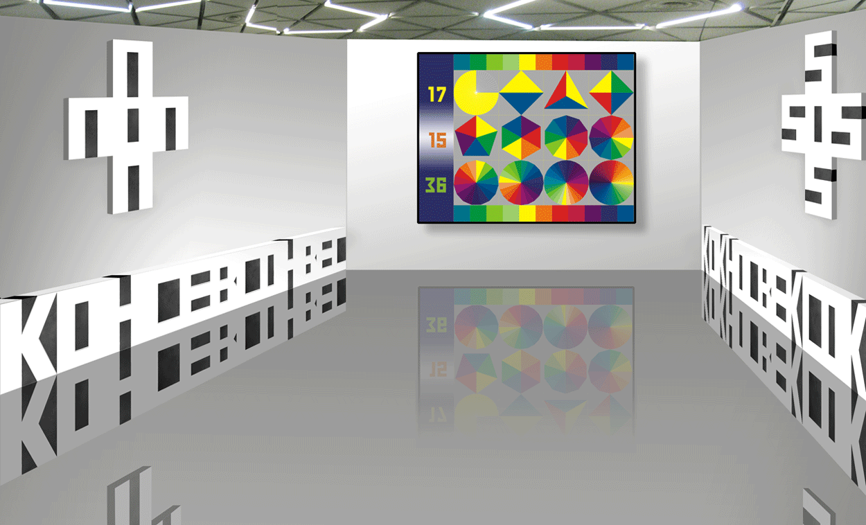 Projet d’exposition de Leonid Petrushin
à la fondation Vasarely, Aix-en-Provence