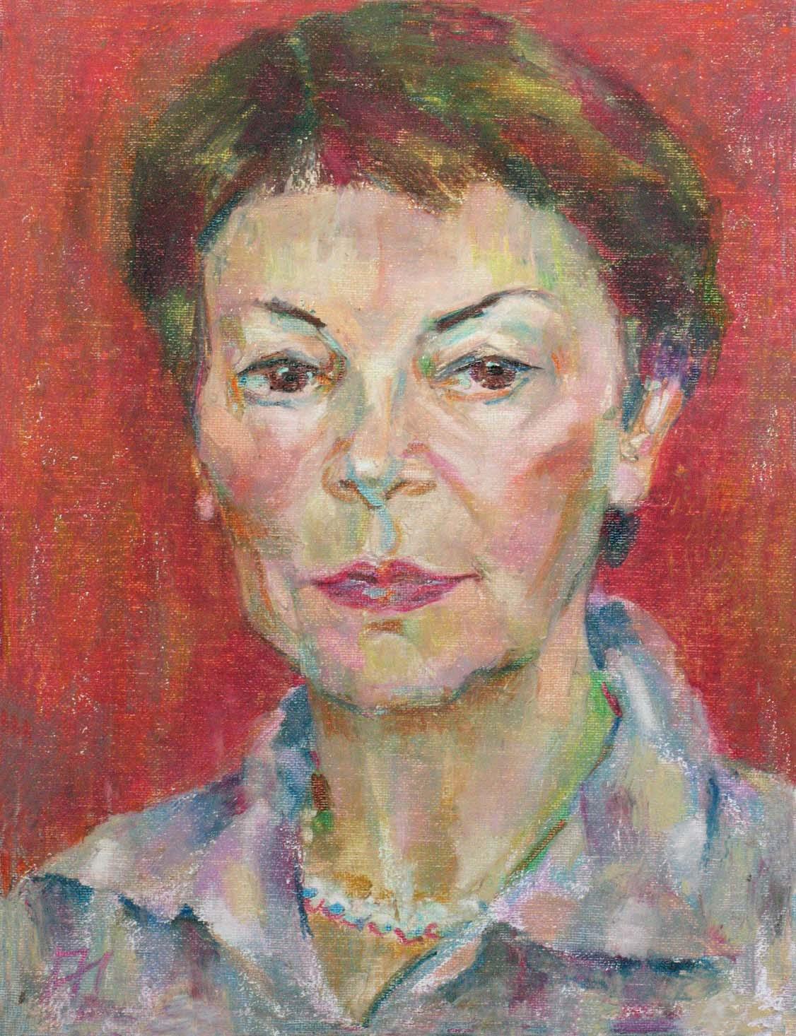 LERA, canvas, oil pastel, 35 � 27 cm, 2010




