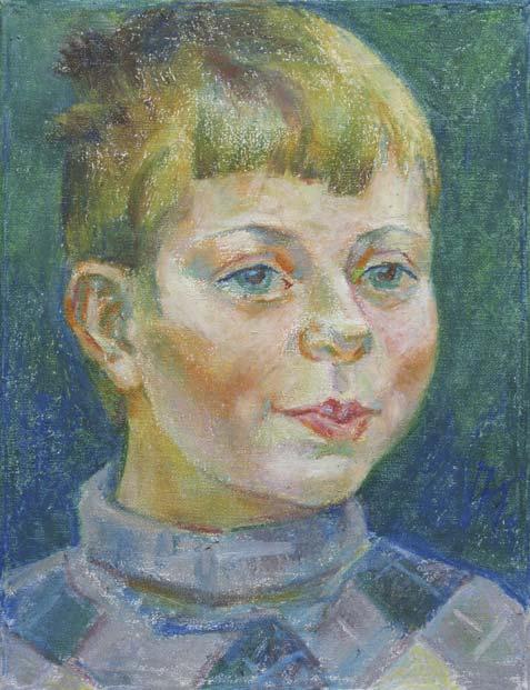 MISHA , canvas, oil pastel, 35 � 27 cm, 2010



