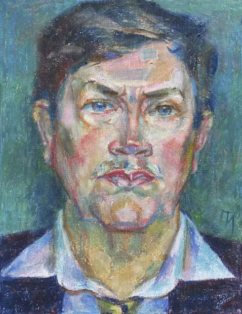 MICHAIL , canvas, oil pastel, 35 � 27 cm, 2011



