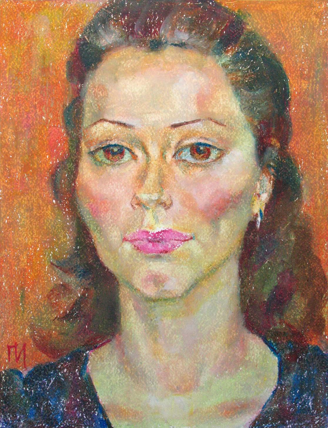ULIYA , paper, oil pastel, 35 � 27 cm, 2011



