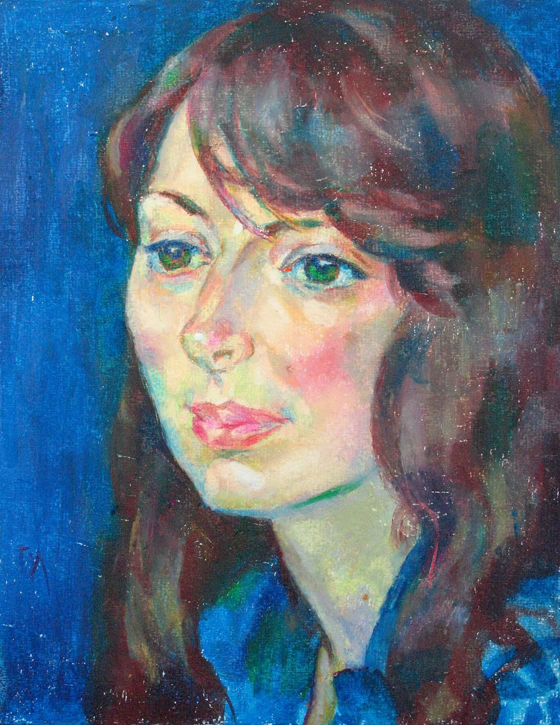 POLINA , paper, oil pastel, 35 � 27 cm, 2011



