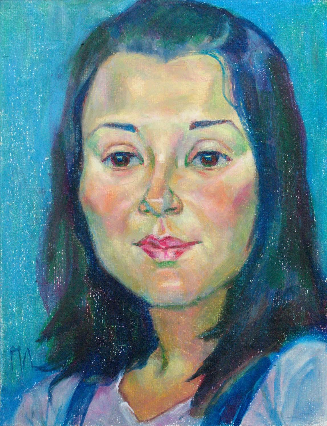 MASHA , paper, oil pastel, 35 � 27 cm, 2011



