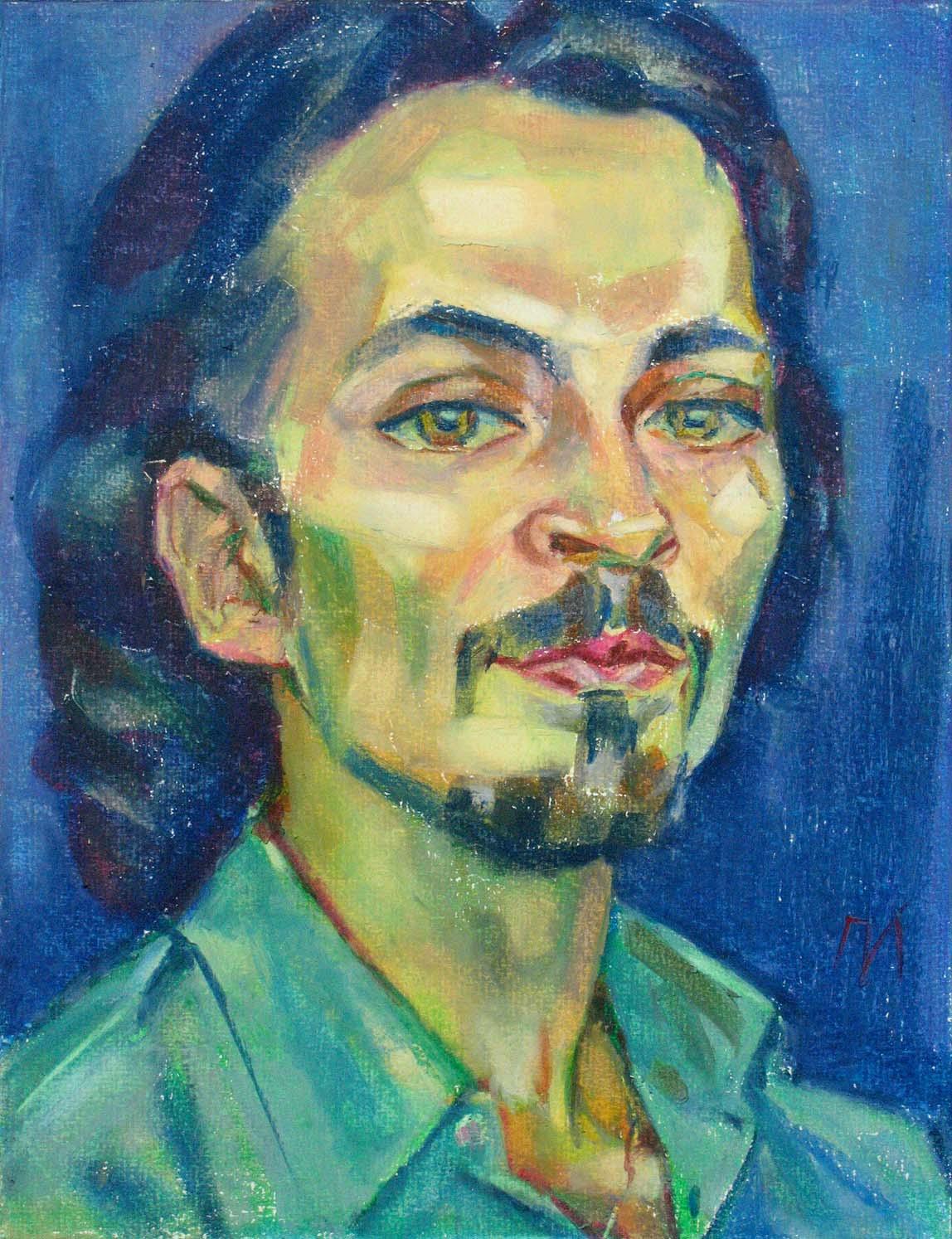 ALBERT , paper, oil pastel, 35 � 27 cm, 2011



