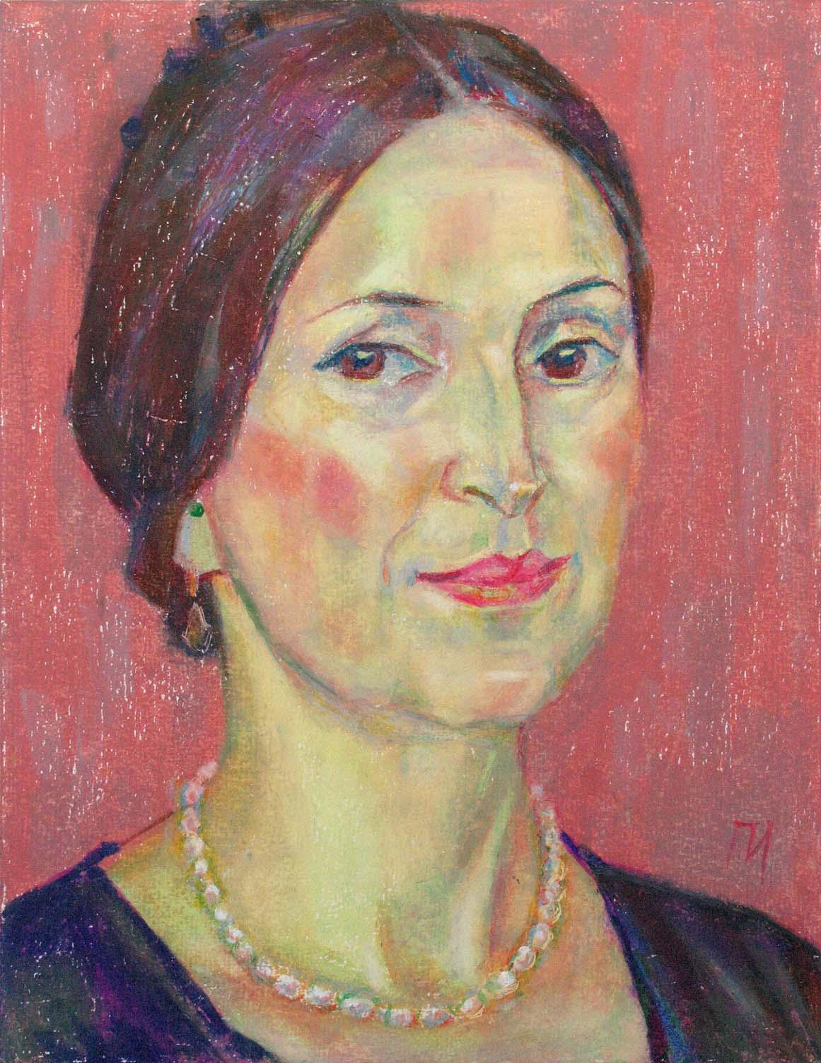 NADEJDA , paper, oil pastel, 35 � 27 cm, 2011



