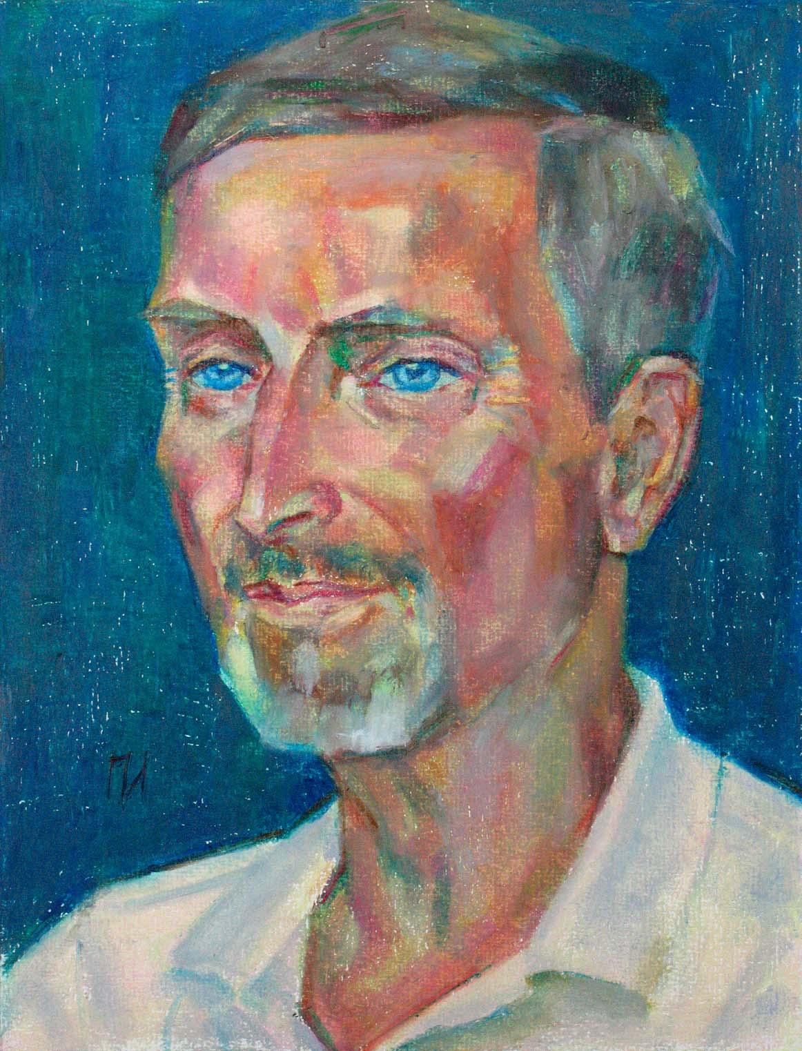 YURY , paper, oil pastel, 35 � 27 cm, 2011




