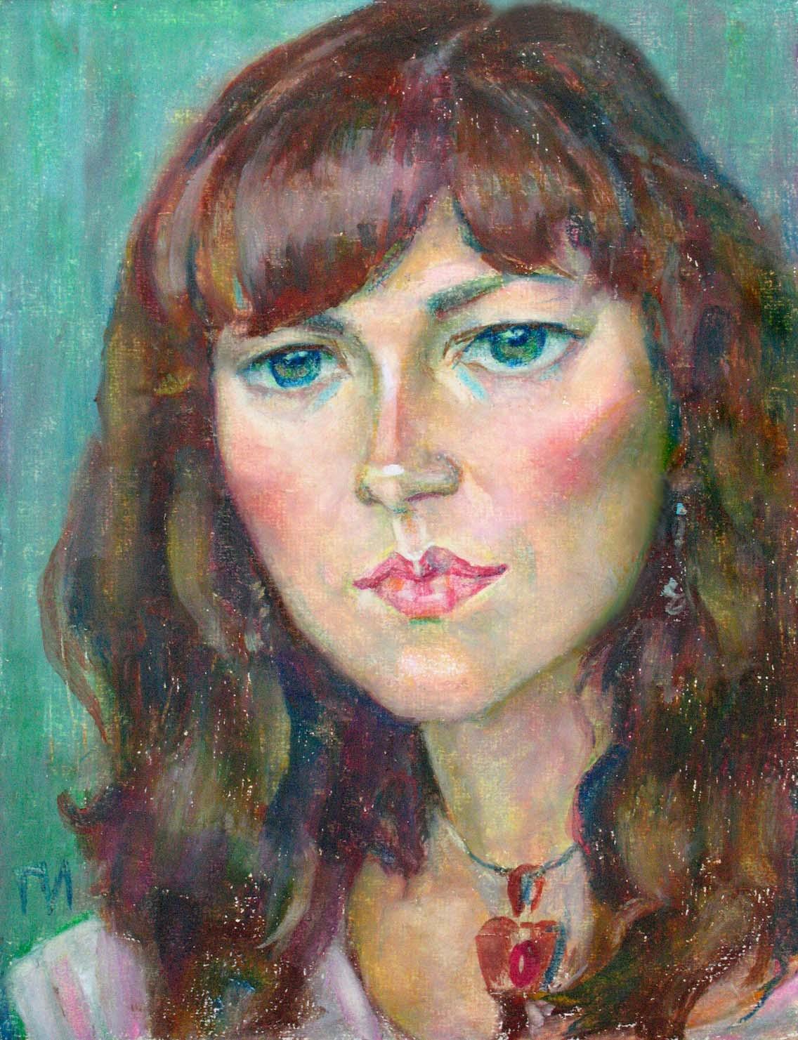 OLGA , paper, oil pastel, 35 � 27 cm, 2011



