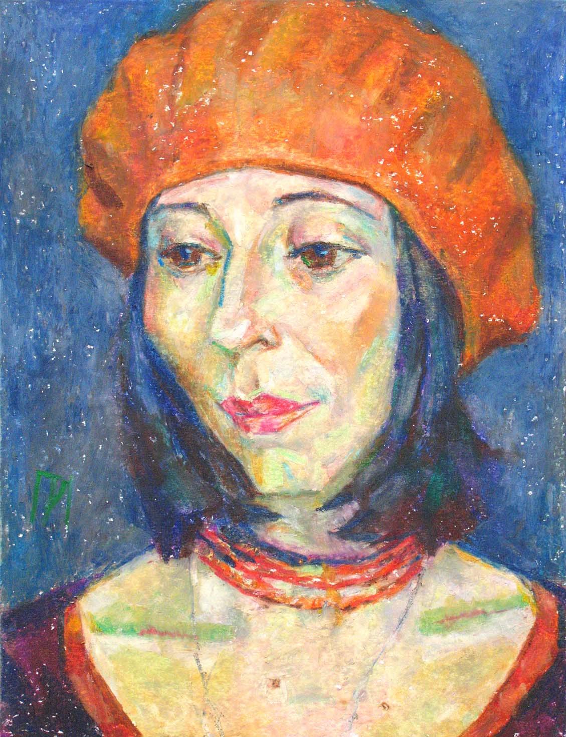 DINA , paper, oil pastel, 35 � 27 cm, 2011



