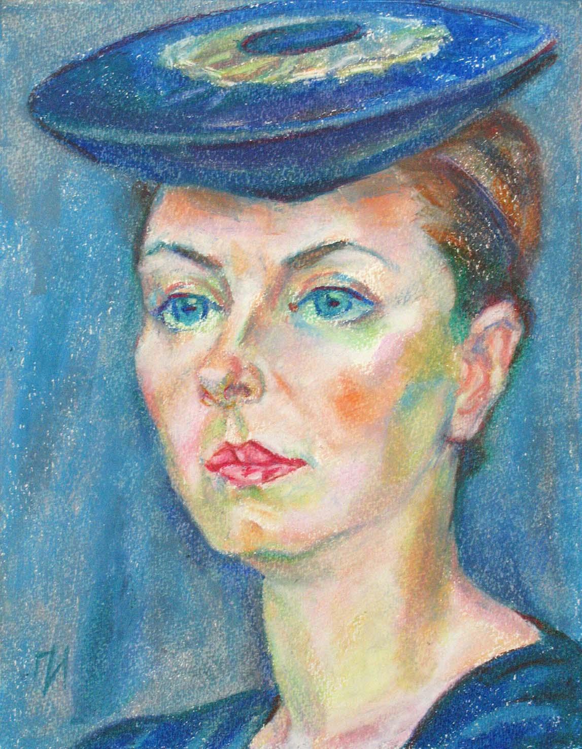 HELENE TEDRE , paper, oil pastel, 35 � 27 cm, 2011



