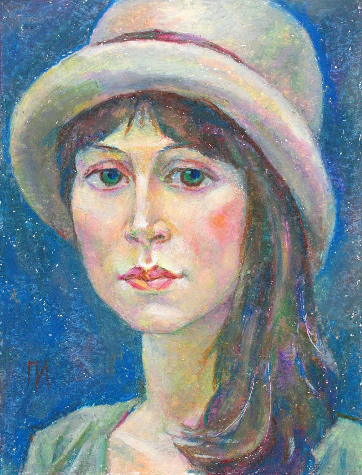 GALYA , paper, oil pastel, 35 � 27 cm, 2012



